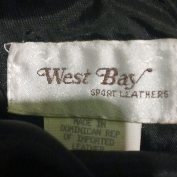 WEST BAY SPORT SKIRT BLACK LEATHER  , 12 - Picture 2 of 7